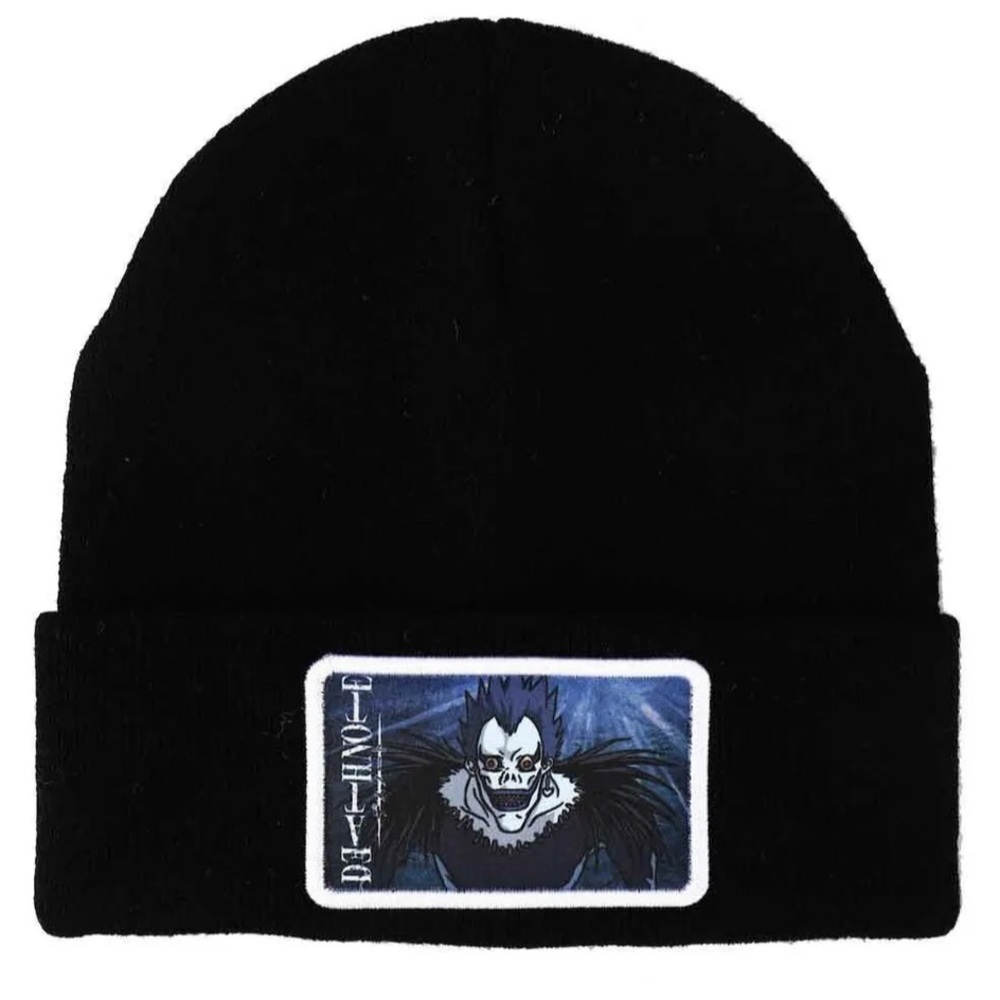 DEATH NOTE SUBLIMATED PATCH CUFF BEANIE
